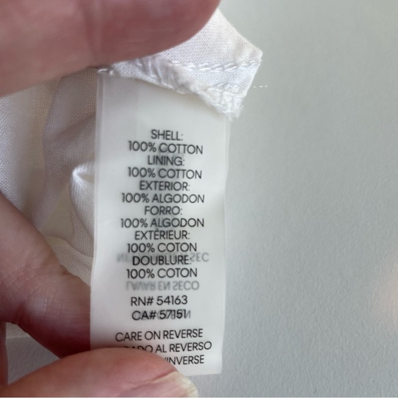 Calvin Klein Floral-Print Eyelet A-Line Dress - Picture 13 of 14